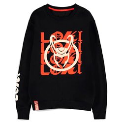 Sudadera Logo Text Loki Marvel