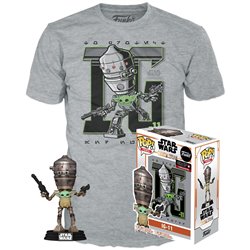 Set figura POP & Tee Star Wars IG-11 With the Child Exclusive M