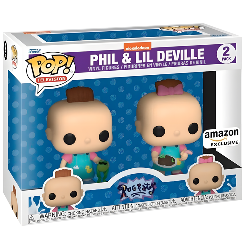 Blister 2 figuras POP Rugrats Phil & Lil Exclusive