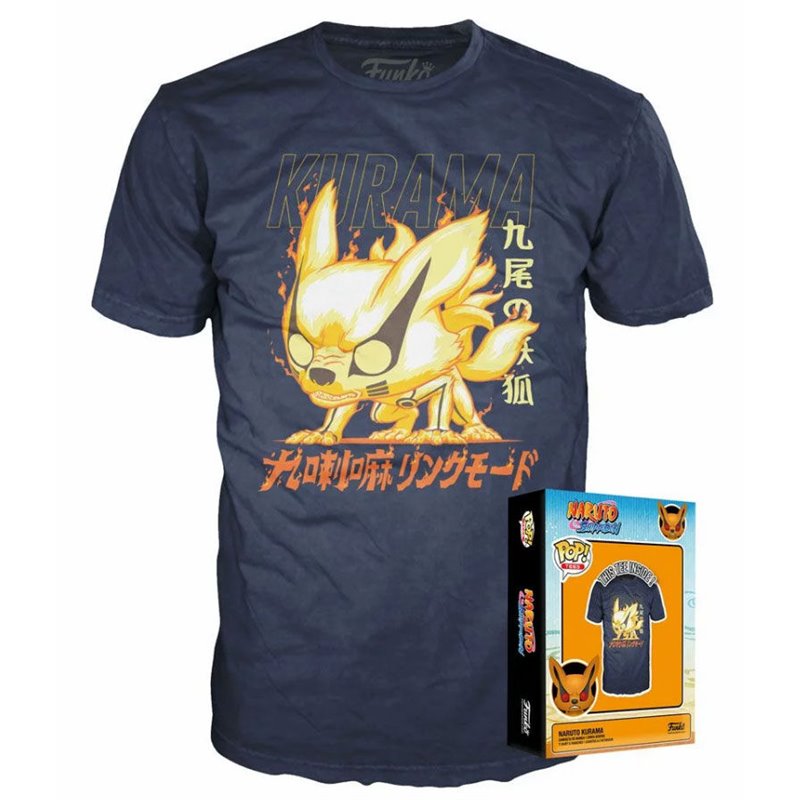 Camiseta Kurama Naruto Shippuden L