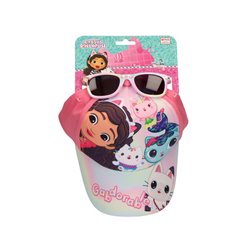 Set gorra + gafas sol La Casa de Muñecas de Gabby