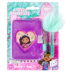 Mini diario + boligrafo La Casa de Muñecas de Gabby