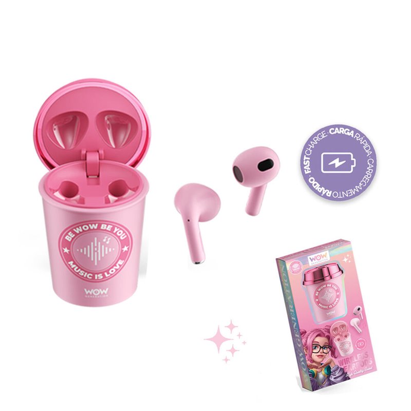 Auriculares inalambricos Vaso Wow Generation