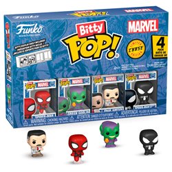 Blister 4 figuras Bitty POP Marvel Spider-Man