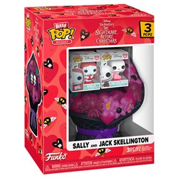 Figura Bitty POP Bouquet Disney Pesadilla Antes de Navidad Sally And Jack Skellington San Valentin