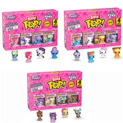Blister 4 figuras Bitty POP My Little Pony surtido