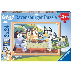 Puzzle Bluey 2x24pzs