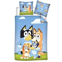 Funda nordica Bluey cama 90cm policotton