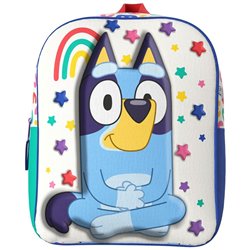 Mochila 3D Rainbow Bluey 30cm