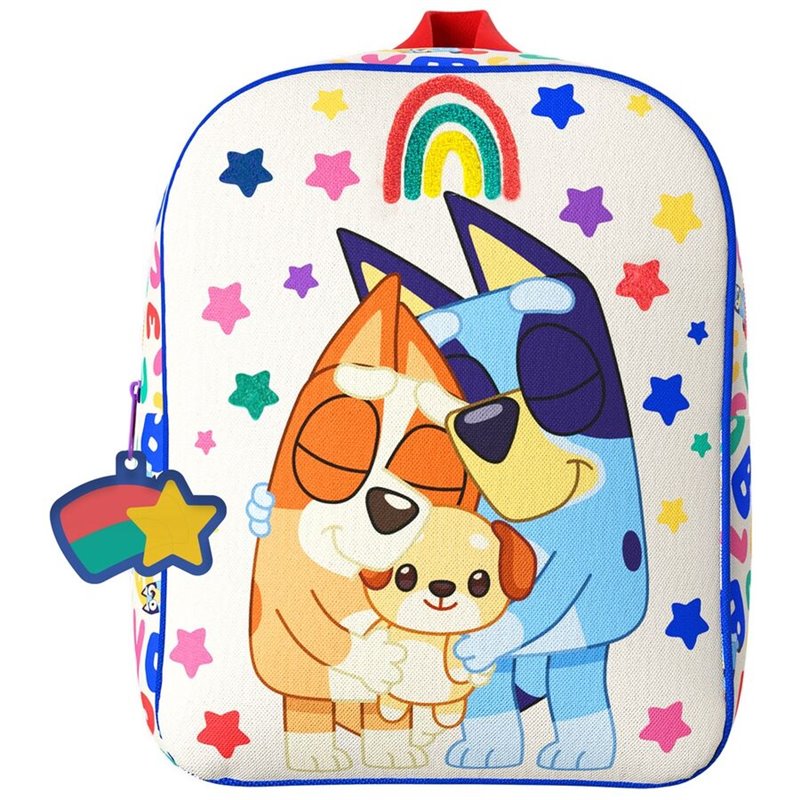 Mochila Rainbow Bluey 30cm