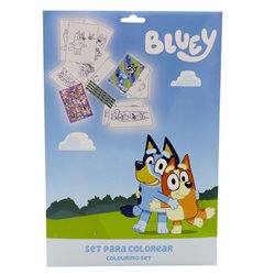 Set coloreable Bluey