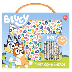 Maletin Pinta con Numeros Bluey