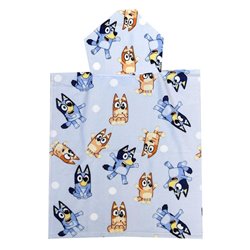 Poncho toalla Bluey microfibra