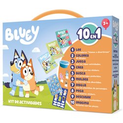 Maletin 10 en 1 Bluey español