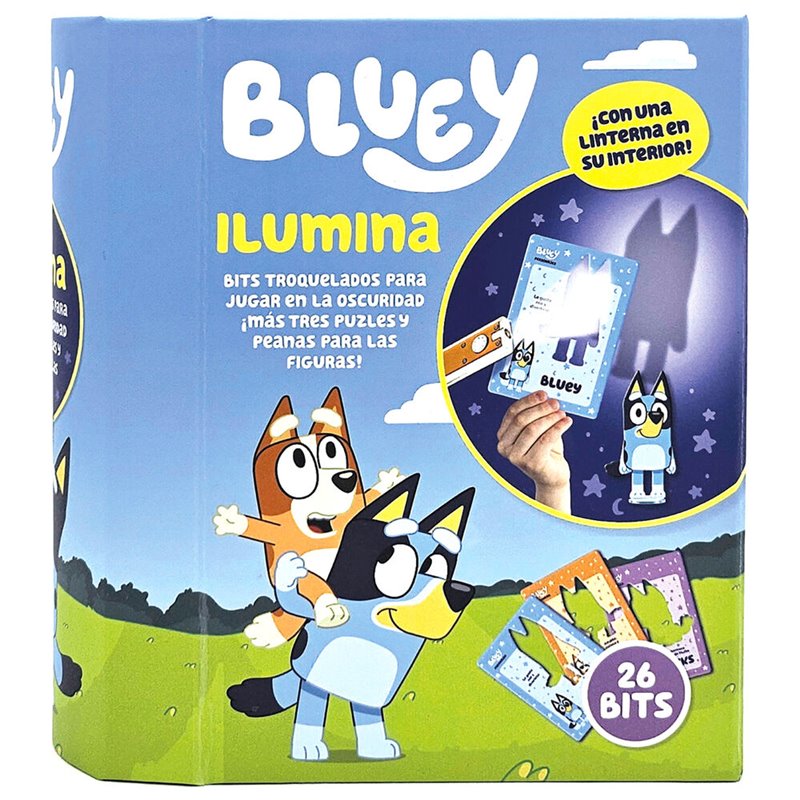 Bits Ilumina Bluey español