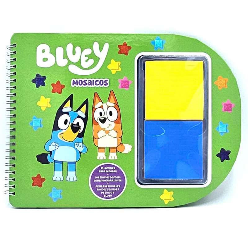 Libreta Mosaicos Bluey