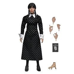 Figura Miercoles Addams Clothed Action Miercoles 20cm