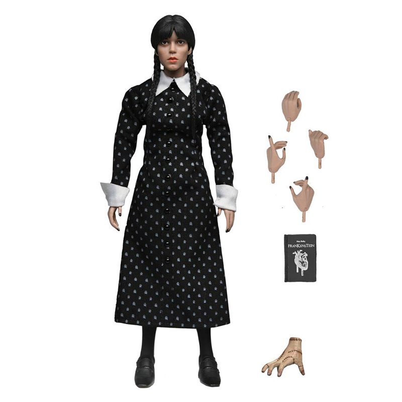 Figura Miercoles Addams Clothed Action Miercoles 20cm