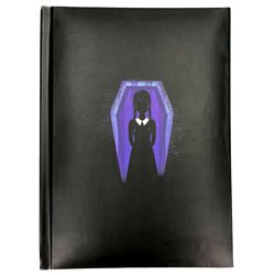 Cuaderno A5 Dark Side Miercoles luz