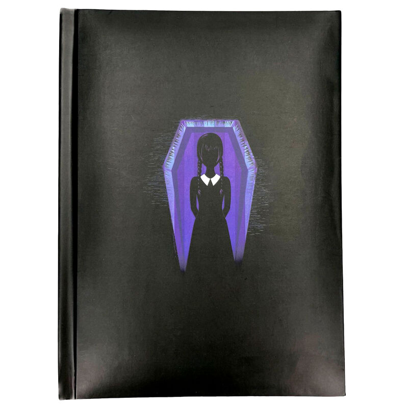 Cuaderno A5 Dark Side Miercoles luz
