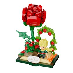 Kit Construccion Rosa El Principito 196pzs