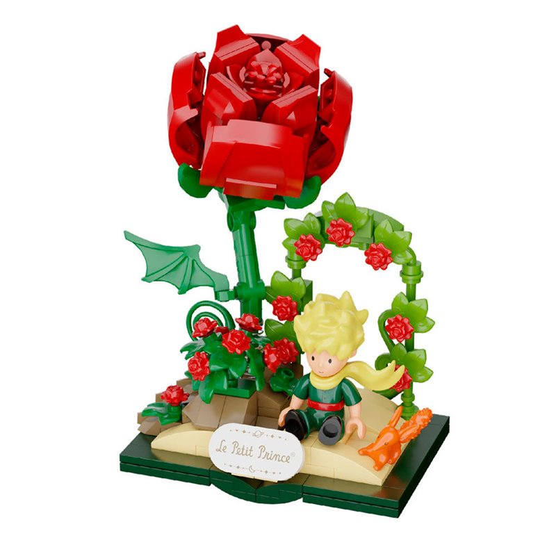 Kit Construccion Rosa El Principito 196pzs