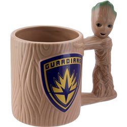 Taza 3D Groot Guardianes de la Galaxia Marvel 300ml