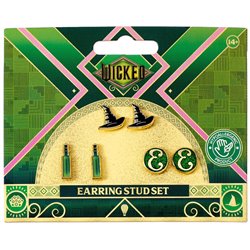 Set 3 pares de pendientes Wicked
