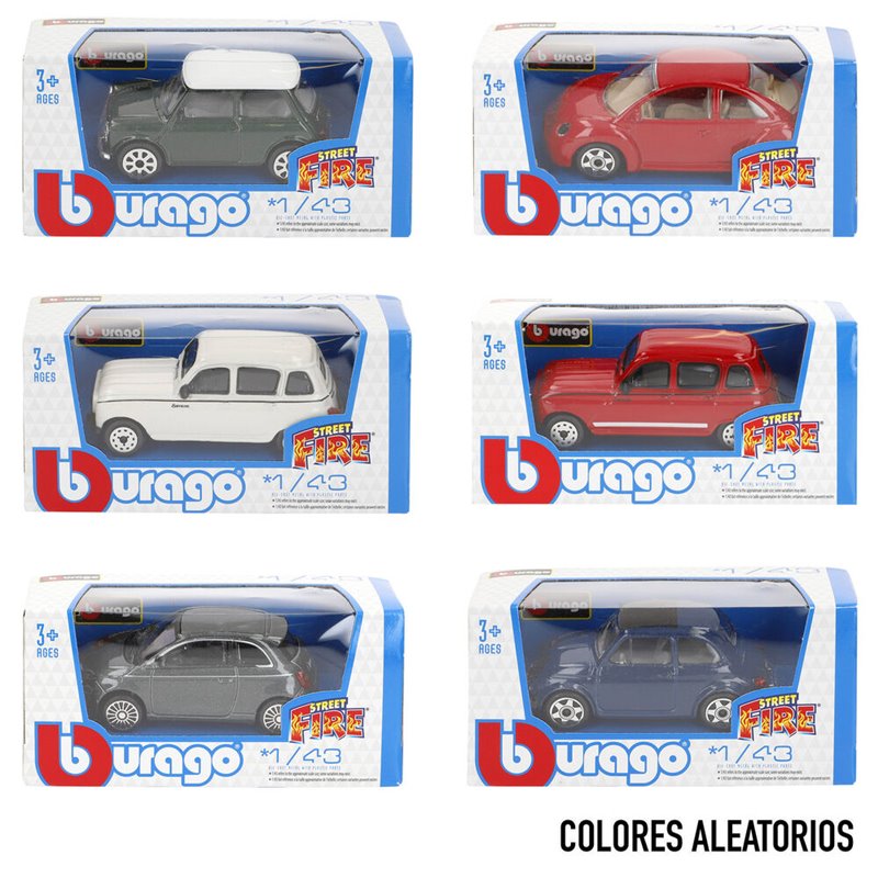 Coche Street Fire Clasicos metal surtido