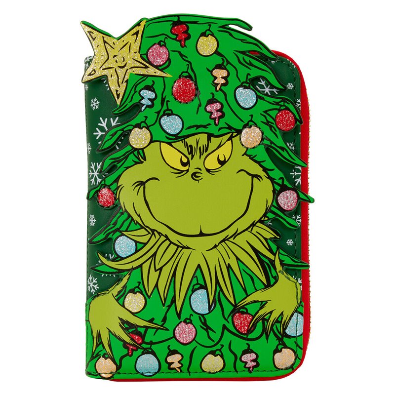 Cartera Dr. Seuss Holiday El Grinch Loungefly