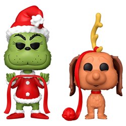 Blister 2 figuras POP The Grinch - Grinch & Max