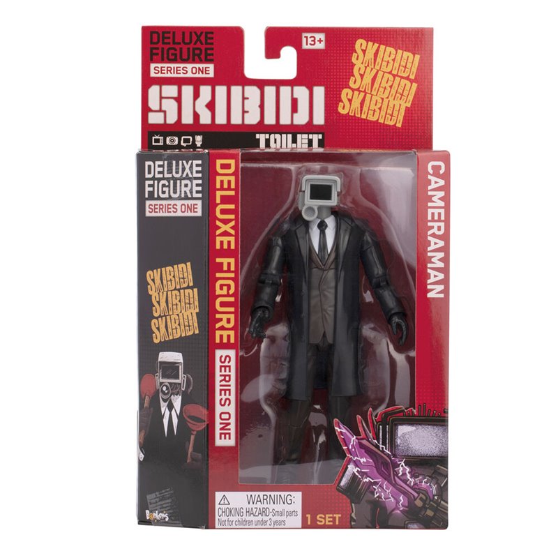 Figura Cameraman Skibidi Toilet 16cm