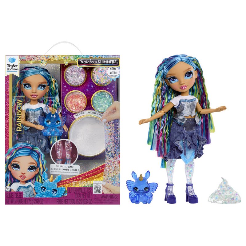 Muñeca Skyler Feature Fantasy Rainbow Shimmers Rainbow High