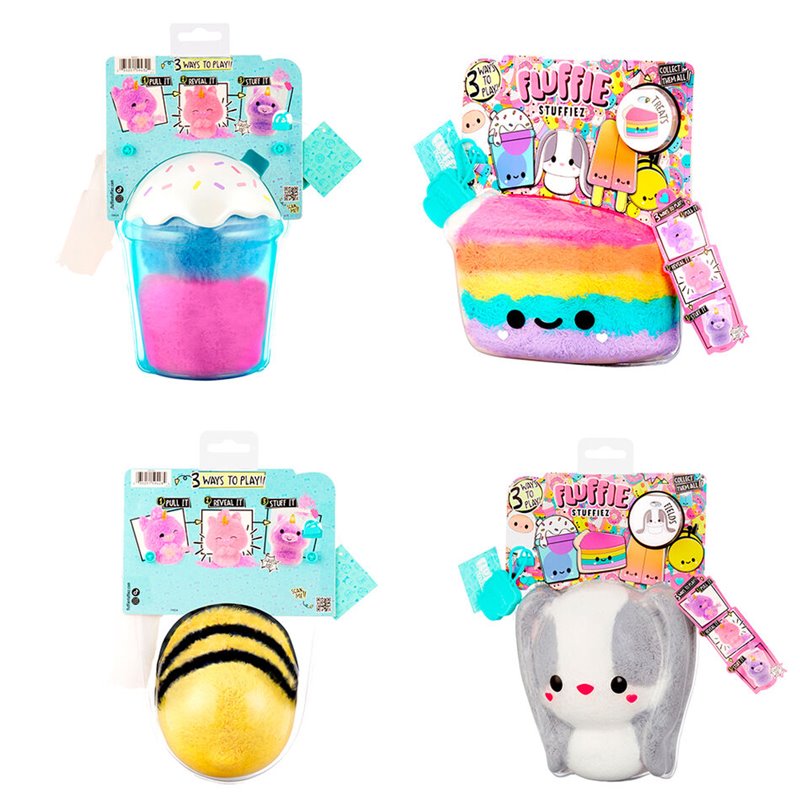 Peluche Fluffie Stuffiez Serie 3 18cm surtido