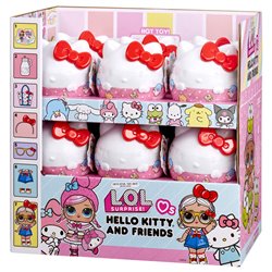 Capsula sorpresa L.O.L. Surprise Loves Hello Kitty &38 Friends surtido