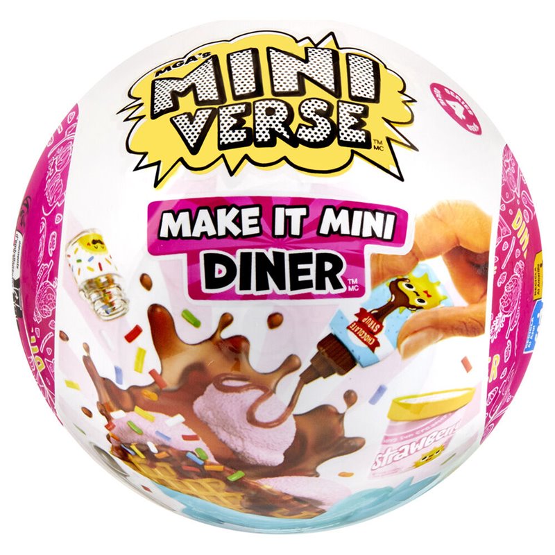 Capsula sorpresa Miniverse Make It Mini Diner series 4 surtido