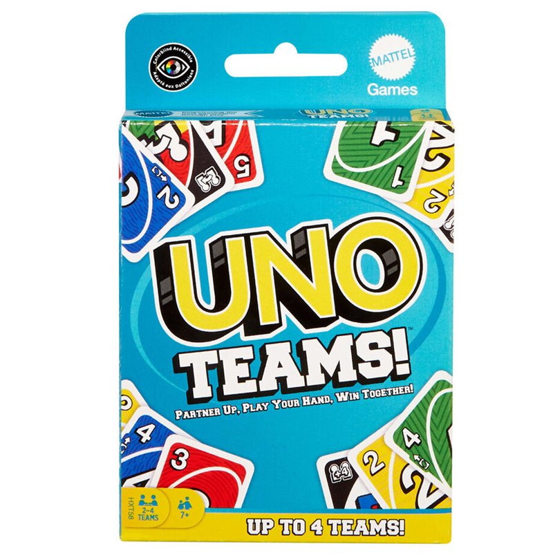 Juego cartas UNO Teams