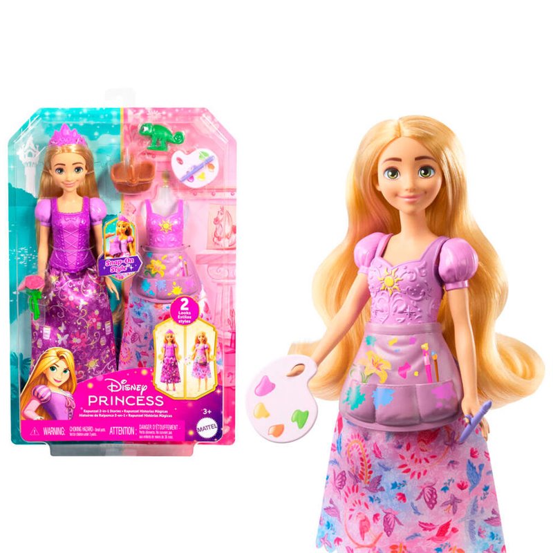 Muñeca Rapunzel Historias Magicas Princesas Disney