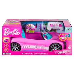 Coche Descapotable radio control Barbie Hot Wheels