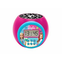 Reloj Despertador Proyector Barbie