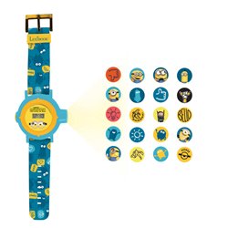Reloj Digital proyecciones Minions