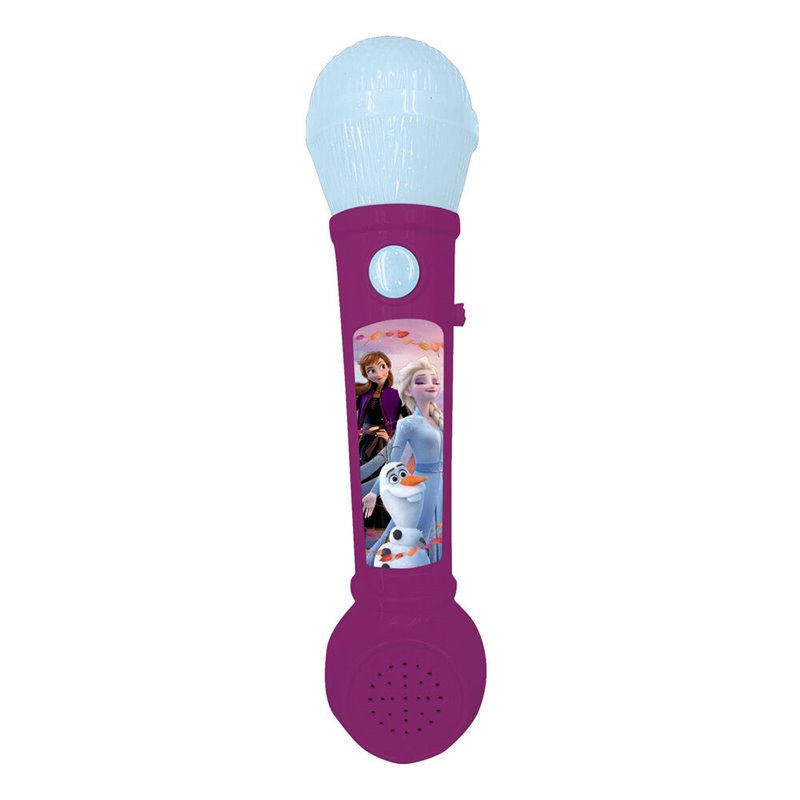 Microfono luminoso Frozen Disney