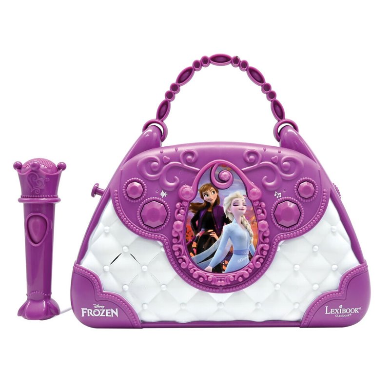 Bolso Karaoke con altavoz musical con microfono Frozen Disney