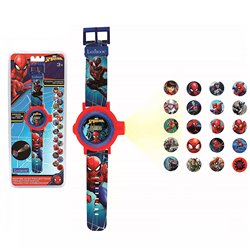 Reloj digital proyecciones Spiderman Marvel