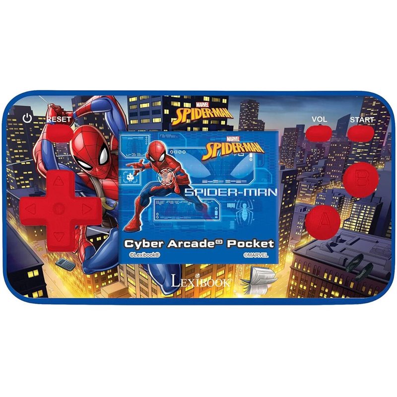 Consola Cyber Arcade Pocket Spiderman Marvel