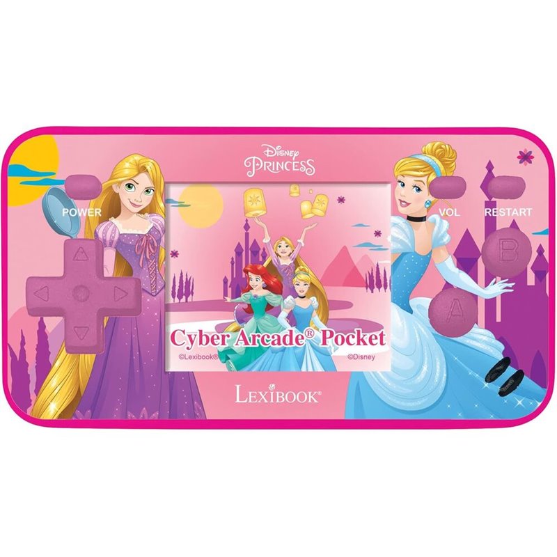 Consola Cyber Arcade Pocket Princesas Disney