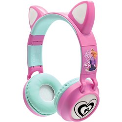Auriculares inalambricos con luz Barbie