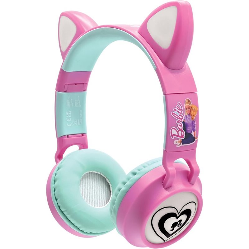 Auriculares inalambricos con luz Barbie