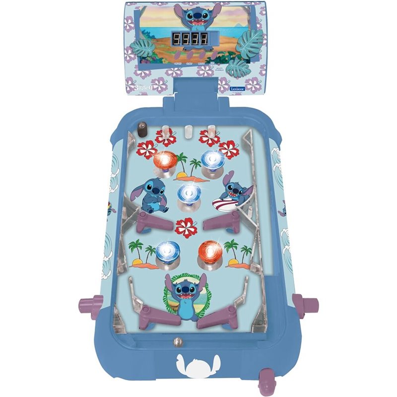 Juego Pinball de mesa electronico Stitch Disney