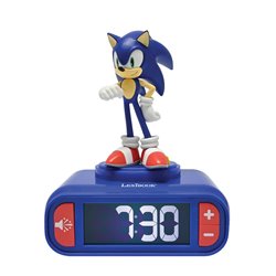 Reloj Despertador Luz Nocturna 3D Sonic the Hedgehog